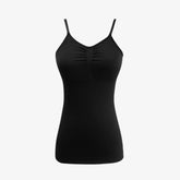 Camisola camisola acolchada con control de barriga sin costuras